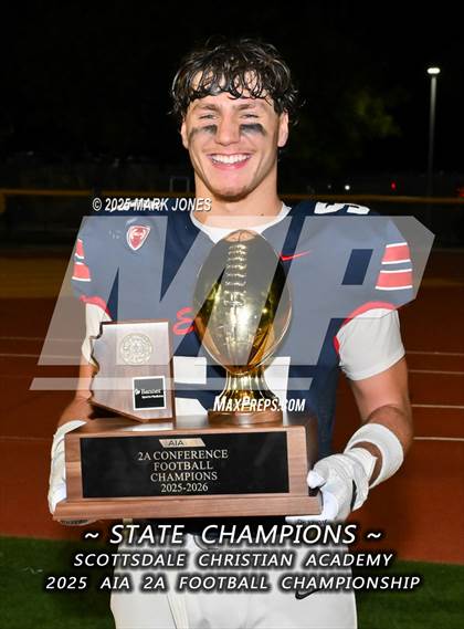 Thumbnail 2 in St. Johns vs. Scottsdale Christian Academy (AIA 2A Final Awards) photogallery.