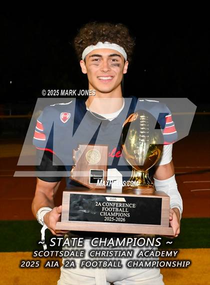 Thumbnail 1 in St. Johns vs. Scottsdale Christian Academy (AIA 2A Final Awards) photogallery.