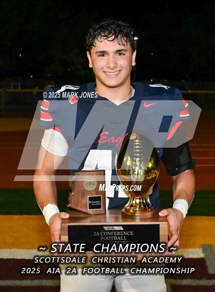 Thumbnail 2 in St. Johns vs. Scottsdale Christian Academy (AIA 2A Final Awards) photogallery.