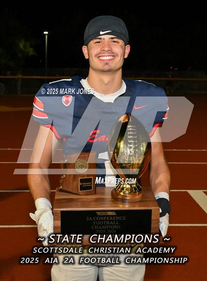 Thumbnail 2 in St. Johns vs. Scottsdale Christian Academy (AIA 2A Final Awards) photogallery.