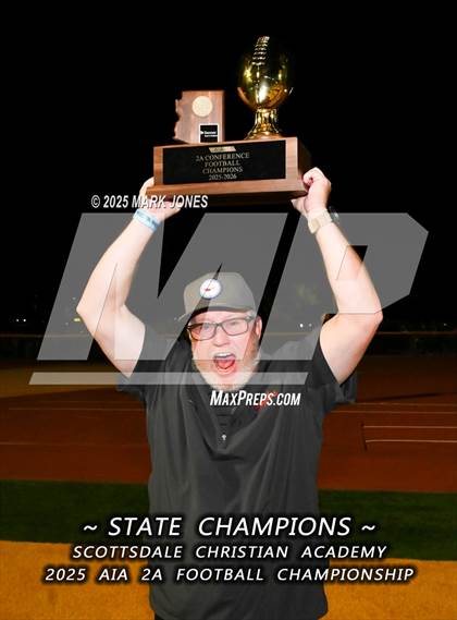 Thumbnail 2 in St. Johns vs. Scottsdale Christian Academy (AIA 2A Final Awards) photogallery.