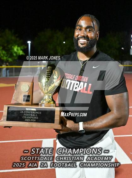 Thumbnail 2 in St. Johns vs. Scottsdale Christian Academy (AIA 2A Final Awards) photogallery.