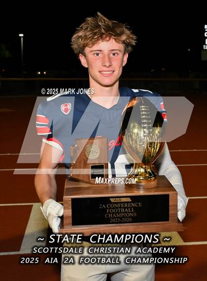 Thumbnail 3 in St. Johns vs. Scottsdale Christian Academy (AIA 2A Final Awards) photogallery.