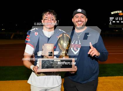 Thumbnail 3 in St. Johns vs. Scottsdale Christian Academy (AIA 2A Final Awards) photogallery.