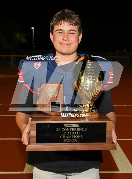 Thumbnail 2 in St. Johns vs. Scottsdale Christian Academy (AIA 2A Final Awards) photogallery.