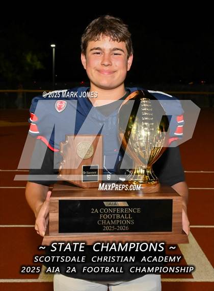 Thumbnail 3 in St. Johns vs. Scottsdale Christian Academy (AIA 2A Final Awards) photogallery.