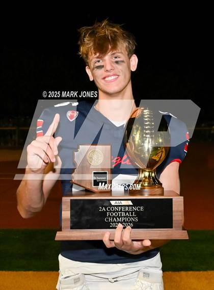 Thumbnail 3 in St. Johns vs. Scottsdale Christian Academy (AIA 2A Final Awards) photogallery.