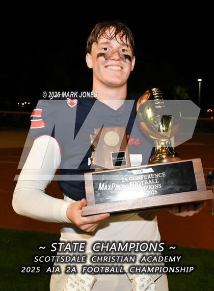 Thumbnail 1 in St. Johns vs. Scottsdale Christian Academy (AIA 2A Final Awards) photogallery.