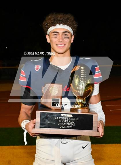 Thumbnail 3 in St. Johns vs. Scottsdale Christian Academy (AIA 2A Final Awards) photogallery.