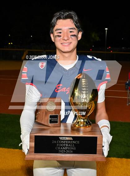 Thumbnail 1 in St. Johns vs. Scottsdale Christian Academy (AIA 2A Final Awards) photogallery.