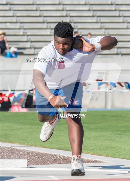 Thumbnail 2 in CIF State Track and Field Championships (Boys Discus/Shot Put Prelims) photogallery.