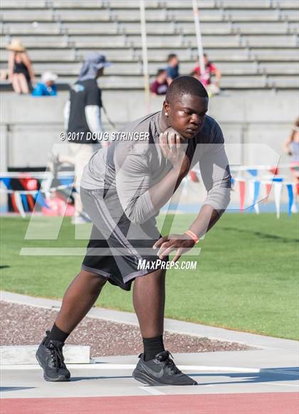 Thumbnail 3 in CIF State Track and Field Championships (Boys Discus/Shot Put Prelims) photogallery.