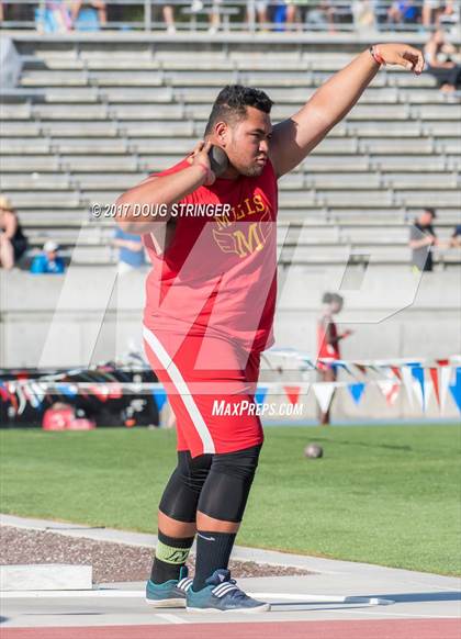 Thumbnail 1 in CIF State Track and Field Championships (Boys Discus/Shot Put Prelims) photogallery.