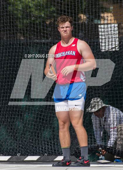 Thumbnail 2 in CIF State Track and Field Championships (Boys Discus/Shot Put Prelims) photogallery.