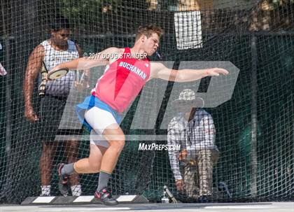 Thumbnail 3 in CIF State Track and Field Championships (Boys Discus/Shot Put Prelims) photogallery.