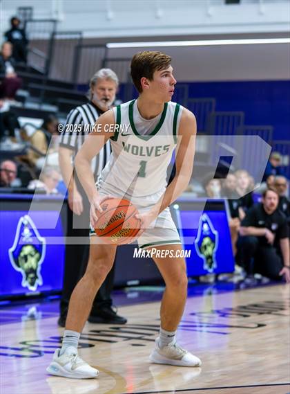 Thumbnail 3 in Park Hill South vs Blue Valley Southwest (810 Varsity Showcase #39) photogallery.