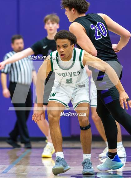 Thumbnail 2 in Park Hill South vs Blue Valley Southwest (810 Varsity Showcase #39) photogallery.