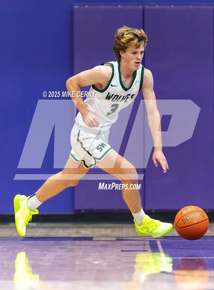 Thumbnail 1 in Park Hill South vs Blue Valley Southwest (810 Varsity Showcase #39) photogallery.