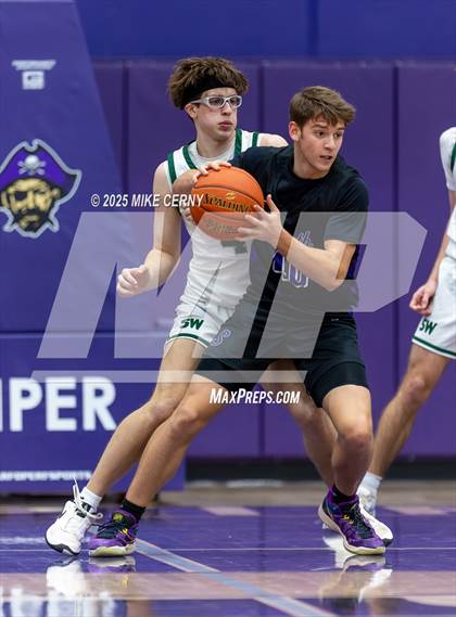 Thumbnail 3 in Park Hill South vs Blue Valley Southwest (810 Varsity Showcase #39) photogallery.