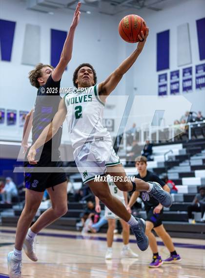 Thumbnail 3 in Park Hill South vs Blue Valley Southwest (810 Varsity Showcase #39) photogallery.