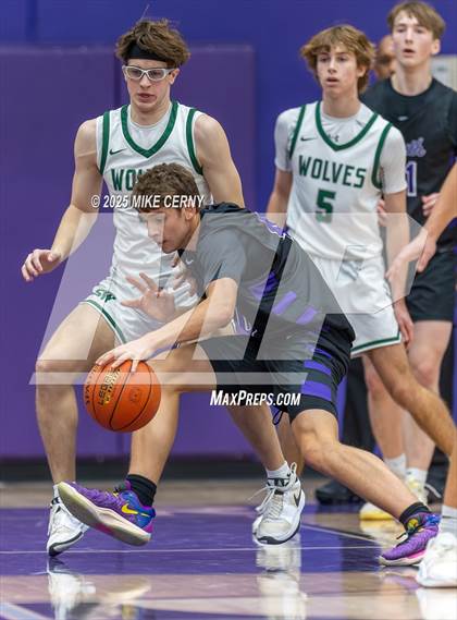 Thumbnail 1 in Park Hill South vs Blue Valley Southwest (810 Varsity Showcase #39) photogallery.