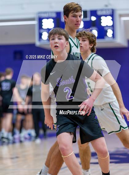 Thumbnail 3 in Park Hill South vs Blue Valley Southwest (810 Varsity Showcase #39) photogallery.