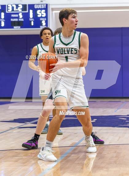 Thumbnail 3 in Park Hill South vs Blue Valley Southwest (810 Varsity Showcase #39) photogallery.