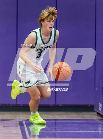 Thumbnail 2 in Park Hill South vs Blue Valley Southwest (810 Varsity Showcase #39) photogallery.