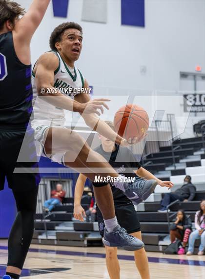 Thumbnail 1 in Park Hill South vs Blue Valley Southwest (810 Varsity Showcase #39) photogallery.