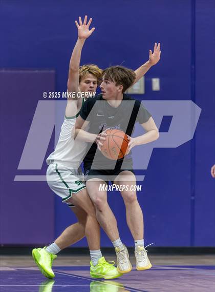 Thumbnail 1 in Park Hill South vs Blue Valley Southwest (810 Varsity Showcase #39) photogallery.
