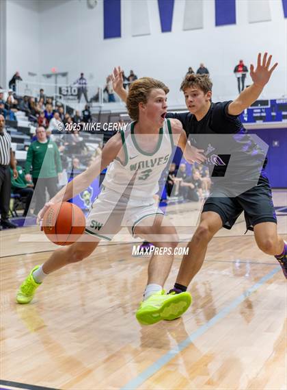 Thumbnail 3 in Park Hill South vs Blue Valley Southwest (810 Varsity Showcase #39) photogallery.