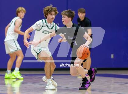 Thumbnail 2 in Park Hill South vs Blue Valley Southwest (810 Varsity Showcase #39) photogallery.