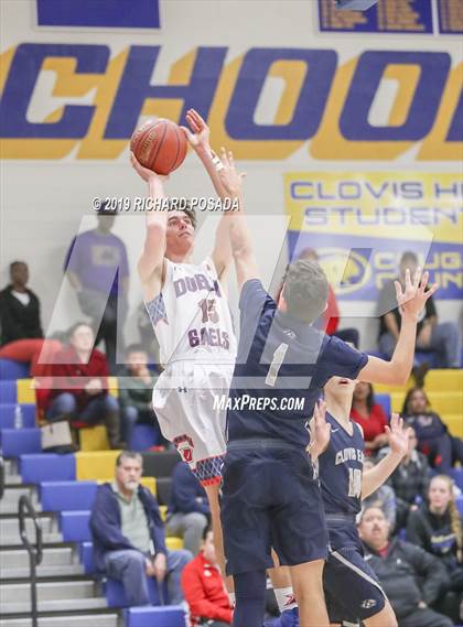 Thumbnail 3 in Dublin vs. Clovis East (Clovis Elks Tournament) photogallery.