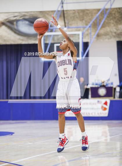 Thumbnail 3 in Dublin vs. Clovis East (Clovis Elks Tournament) photogallery.