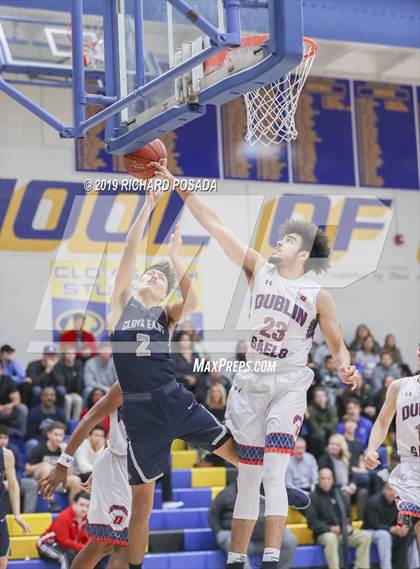 Thumbnail 3 in Dublin vs. Clovis East (Clovis Elks Tournament) photogallery.