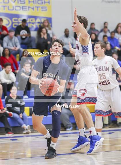 Thumbnail 1 in Dublin vs. Clovis East (Clovis Elks Tournament) photogallery.