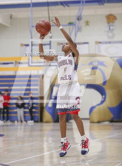 Thumbnail 3 in Dublin vs. Clovis East (Clovis Elks Tournament) photogallery.