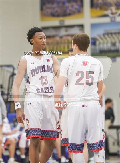Thumbnail 1 in Dublin vs. Clovis East (Clovis Elks Tournament) photogallery.