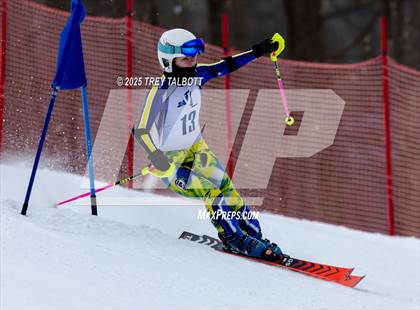 Thumbnail 3 in NYSPHAA Section V Class A&B Giant Slalom Final (First Run) photogallery.