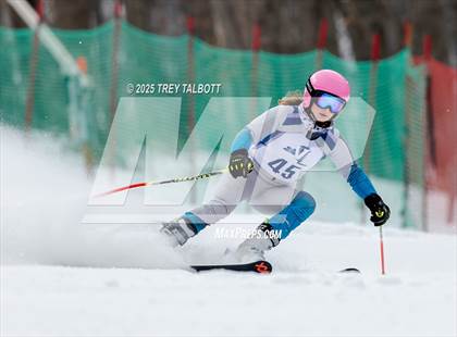 Thumbnail 1 in NYSPHAA Section V Class A&B Giant Slalom Final (First Run) photogallery.