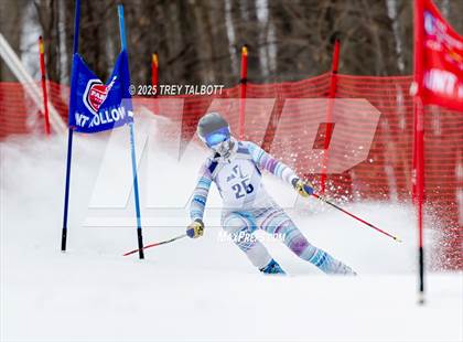 Thumbnail 1 in NYSPHAA Section V Class A&B Giant Slalom Final (First Run) photogallery.
