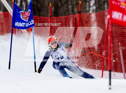 Thumbnail 1 in NYSPHAA Section V Class A&B Giant Slalom Final (First Run) photogallery.