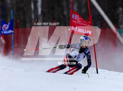Thumbnail 1 in NYSPHAA Section V Class A&B Giant Slalom Final (First Run) photogallery.
