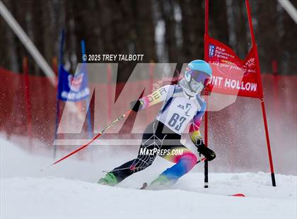 Thumbnail 3 in NYSPHAA Section V Class A&B Giant Slalom Final (First Run) photogallery.