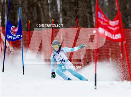 Thumbnail 1 in NYSPHAA Section V Class A&B Giant Slalom Final (First Run) photogallery.