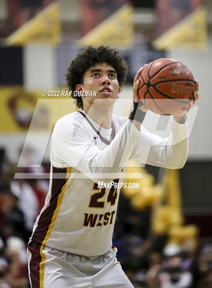 Thumbnail 2 in St. Joseph @ Clovis West (CIF CS Open Division) photogallery.