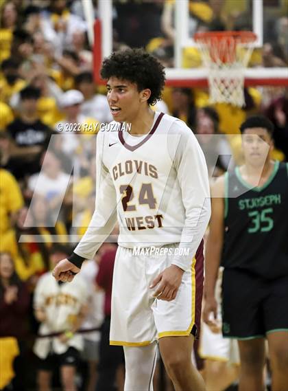Thumbnail 3 in St. Joseph @ Clovis West (CIF CS Open Division) photogallery.
