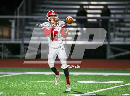 Thumbnail 2 in Dardanelle @ Elkins (AAA 4A 1st Round Playoff) photogallery.