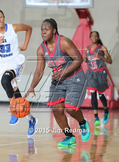 Thumbnail 3 in North Shore vs. Clear Springs (McDonald's Texas Invitational) photogallery.