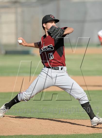 Thumbnail 3 in Savanna vs. Oaks Christian (CIF-SS D4 Playoff) photogallery.